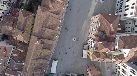 Aerial view of Venice Vídeos de archivo 58329008