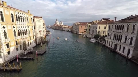 Aerial view of Venice Stock Footage 58329220