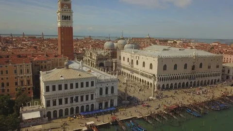 Aerial view. Venice Stock Footage 94270634