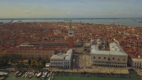 Aerial view. Venice Stock Footage 94271467