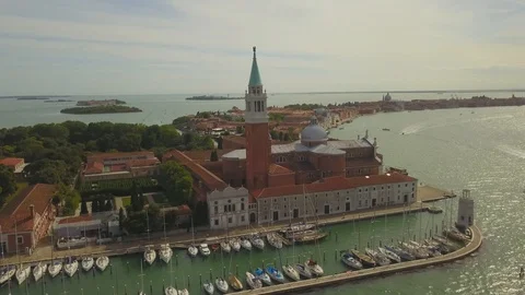 Aerial view. Venice Stock Footage 94272289
