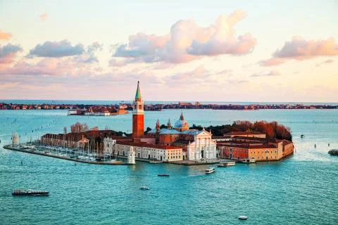 Aerial view of Venice, Italy Stock Photos