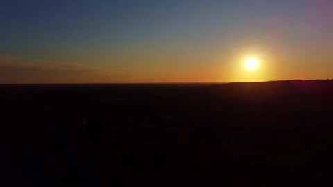 Aerial view of the vineyards Stock Footage 143703400