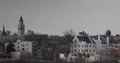 Aerial View of Washington D.C. Skyline Residential Home Apartments Buildings Day 4k or 4k+ Resolution