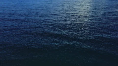 Aerial view water surface texture  Stock Footage 204959416