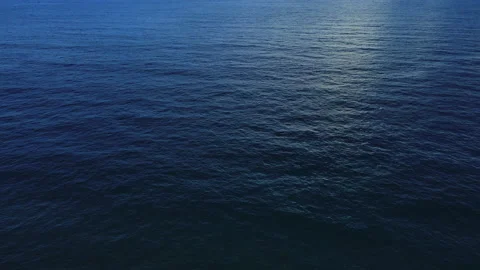 Aerial view water surface texture  Video stock 204959497