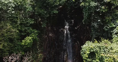 Aerial view of waterfall 動画素材 89978326