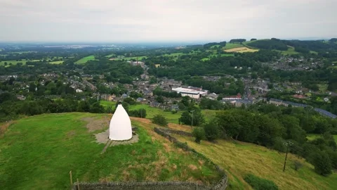 Aerial view of White Nancy Видео 283917640