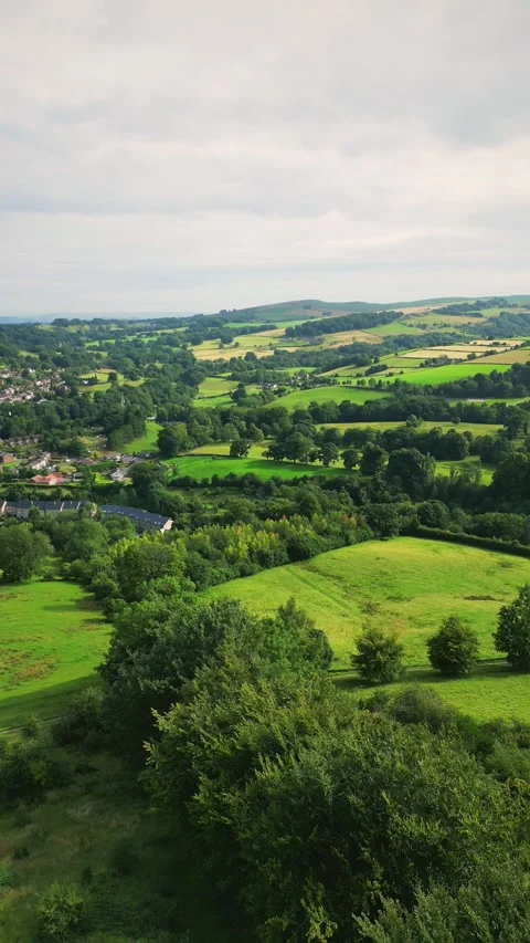 Aerial view of White Nancy Stock Footage 283918583