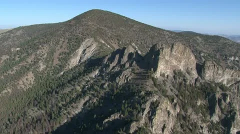Aerial view of wilderness Stock Footage 12766527