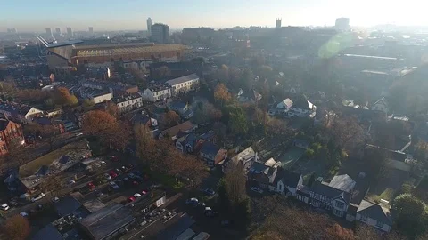 Aerial view of Wolverhampton, UK. Vidéo 70339557