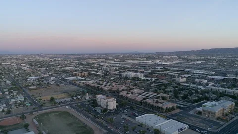 Aerial view of Yuma Stock Footage 87167859