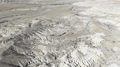 Aerial View of Zanda Earth Forest in Tibet⁠ 스톡 동영상 340504837