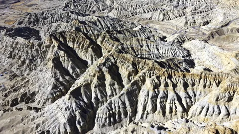 Aerial View of Zanda Earth Forest in Tibet⁠ Vídeo Stock 340548346