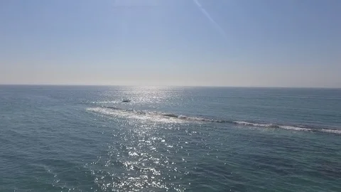 Aerial views from cabo pulmo, Baja California Sur, Mexico. 库存影片 79472945