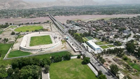 Aerial Views of Nangarhar Stock Footage 274534480