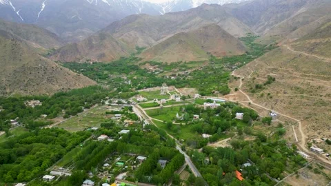Aerial Views of Paghman District Video stock 274529580