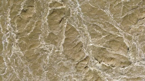 Aerial Views River Flow Stock Footage 259535059