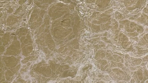 Aerial Views River Flow Stock Footage 259536207