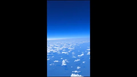 Aerial Views of Sky and Clouds Stock Footage 330614892
