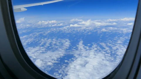 Aerial Views of Sky and Clouds Stock Footage 330614922