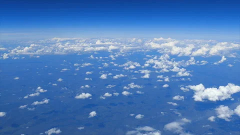 Aerial Views of Sky and Clouds Stock Footage 330614954