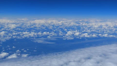 Aerial Views of Sky and Clouds Stock Footage 330614966