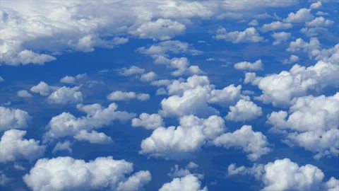 Aerial Views of Sky and Clouds Vídeo Stock 330614983