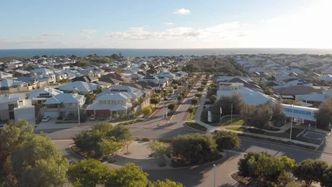 Aerial Vision Housing Stock Footage 93446232