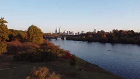 Aerial of water Stock Footage 289341597