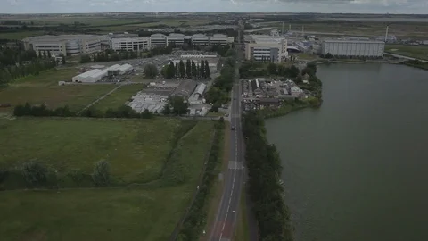 Aerial Wide of Science Park Stock Footage 101534203