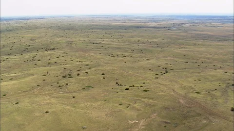 Aerial of winding mountain path through green landscape, Lonely landscape Stock Footage 109458932