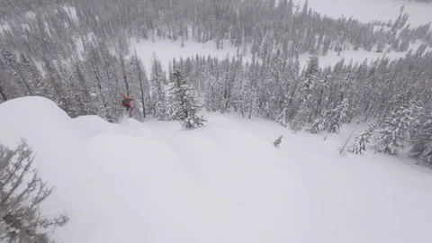 Aerial Winter 4 库存影片 94008130
