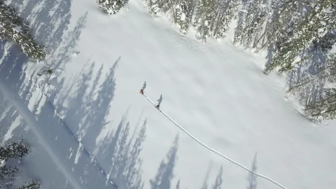 Aerial Winter 5 库存影片 94008813
