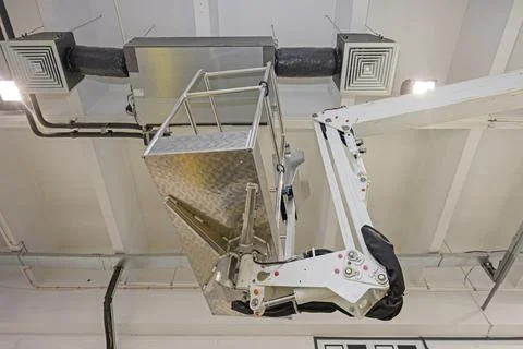 Aerial Work Platform Hvac Stock Photos