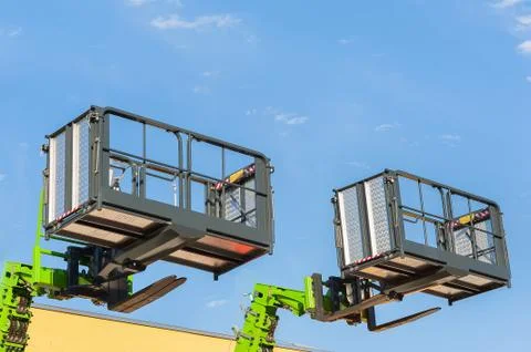 Aerial work platform Stock Photos
