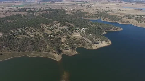 Aerial Yallakool Stock Footage 54387600