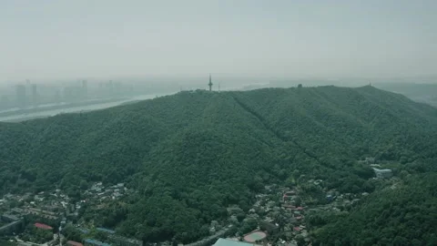 Aerial Yuelu Mountain Stock Footage 166014603