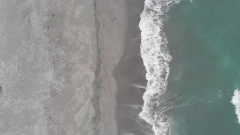 Aerial/Drone shot of beach in Philippines Stock Footage 203967039