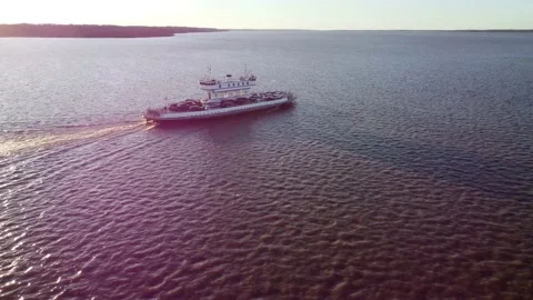 AerialFerry2 Stock Footage 161269591