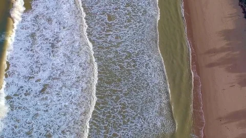 Aerials Beach view Stock Footage 83994852