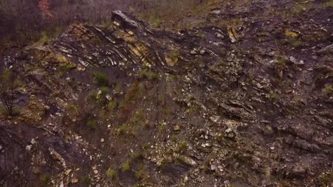 Aerials Cloudy drone Stock Footage 170381840