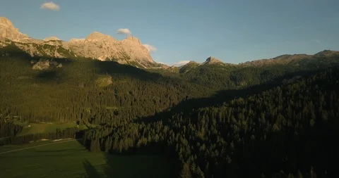 Aerials of Dolomites Stock Footage 121509914
