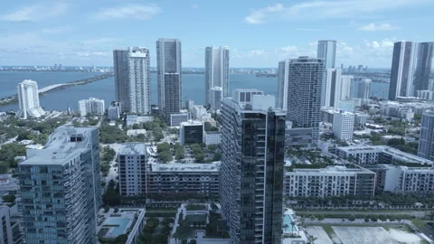 Aerials over the city Stock Footage 287449522