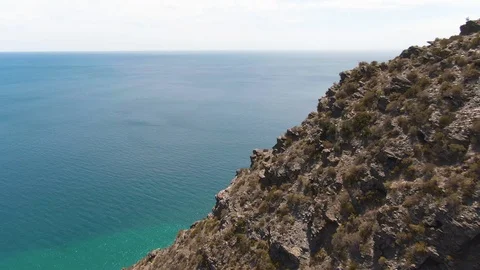 Aerials of Rapid bay's mountains and pristine waters, Fleurieu Peninsula Video stock 104584060