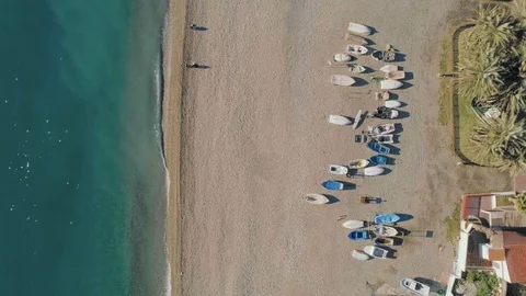 Aerials shot on resorts Stock Footage 85471491