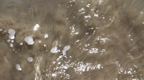 Aeriel View On The Ocean Stock Footage 1033618