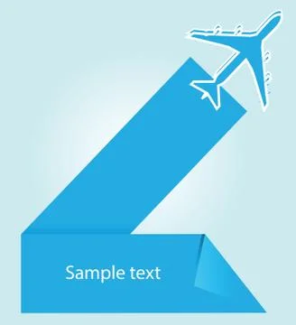 Aero etiketa [Converted] Stock Illustration