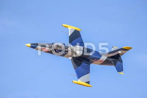 Aero L-39 Albatros fly-by Stock Photos