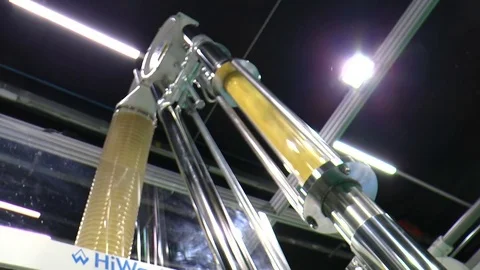 An aero-mechanical conveying machine Stock Footage 70098139